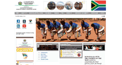 Desktop Screenshot of coghsta.limpopo.gov.za